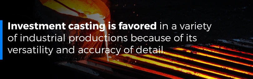 Investment casting